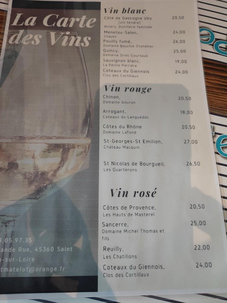 Au petit matelot - Menu Image 3